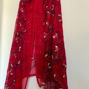 Pakistani/Indian/Bangladeshi Duppatta stole scarf veil Chunni for formal parties
